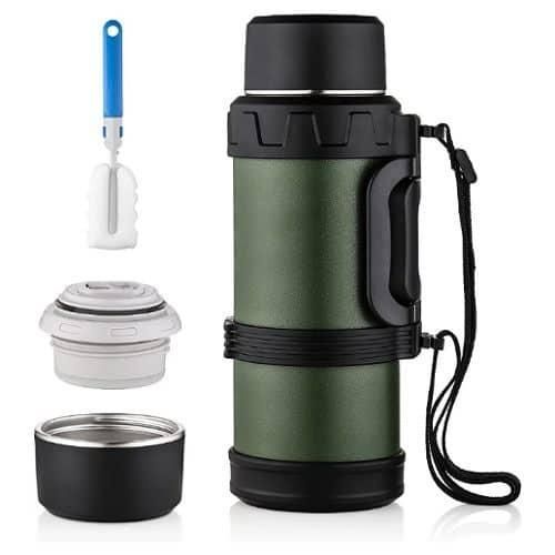 5 L Large Thermos Bottle Stainless Steel Double Walls Vacuum Insulated Tea Flask Great for Outdoors,Sports,Camping,Travel -Multicolor.