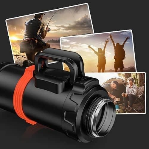 4 L Large Thermos Bottle Stainless Steel Double Walls Vacuum Insulated Tea Flask Great for Outdoors,Sports,Camping,Travel -Multicolor.