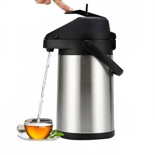 4.5L Durable Heat Preservation Insulation Thermal Jug Vacuum Flask for Home Kitchen Use- Silver