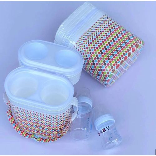 Babay Bottle Warmer With Two Free Bottles-White