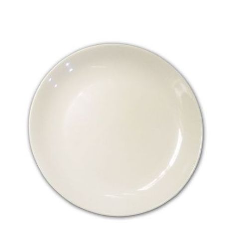 6 Pieces Of Unbreakable Circular Plates - white
