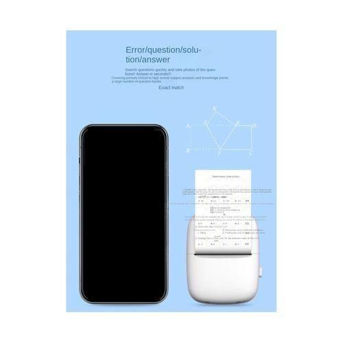 Wireless Thermal Photo Printer Student Mini Wrong Label Pri
