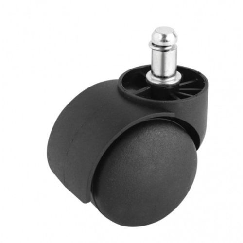 A Set of Genuine Standard Office Chair Casters,5pcs-Black
