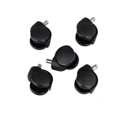 Genuine Office Chair Rollers,5pcs-Black