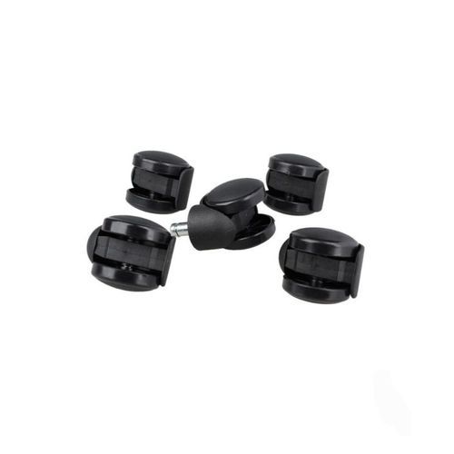 Genuine Office Chair Rollers,5pcs-Black