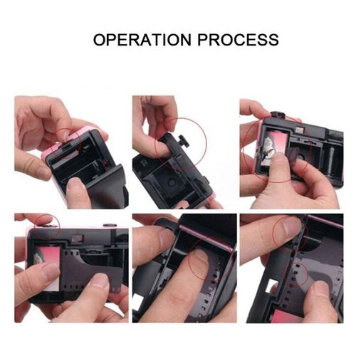 SUC4 Retro Film Camera Mini Camera for Children