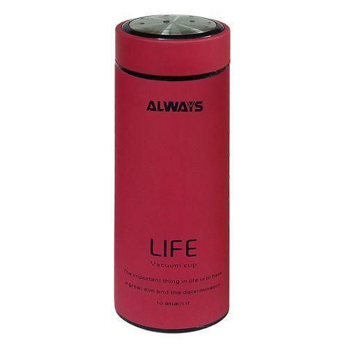 Always Best 450mls Life Slim And Quality Vacuum Bottle - Maroon