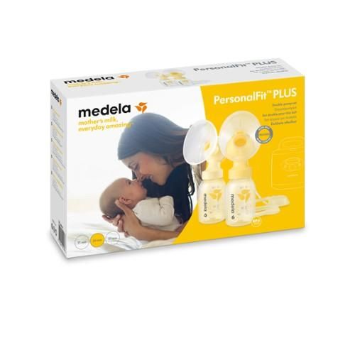 Medela Double Pump Manual Single Hand Breast Pump - White