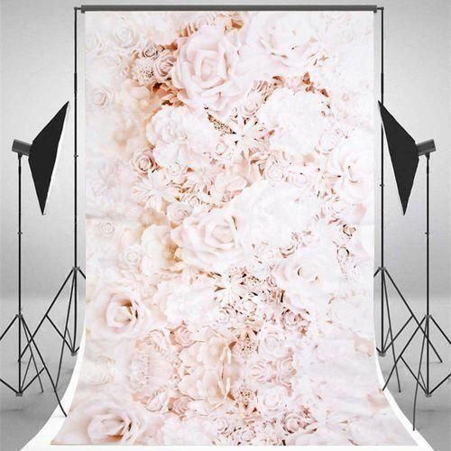 White Rose Flower Baby Vinyl Photography Background Backdrop Photo Studio Props  120150cm 120150cm
