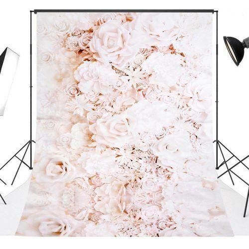 White Rose Flower Baby Vinyl Photography Background Backdrop Photo Studio Props  120150cm 120150cm