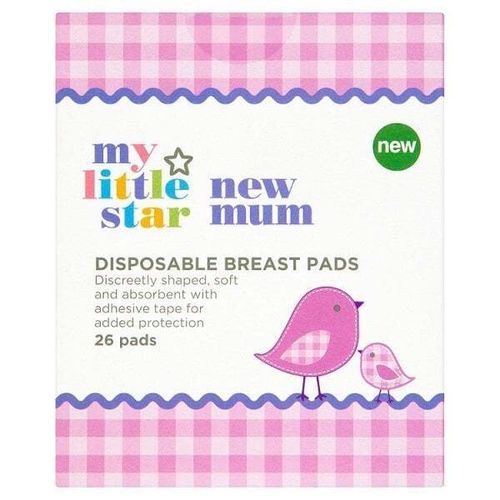 My Little Star New Mum Disposable Breast Pads (26 Pads)