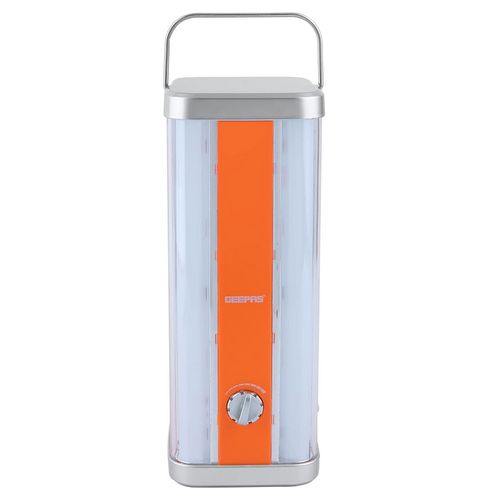 Geepas Rechargeable Multi-functional LED Emergency Lantern, Portable, Lightweight , Ideal to Charge Personal Devices -Multi