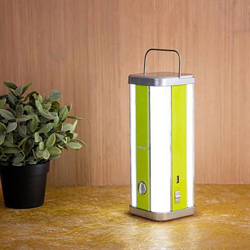 Geepas Rechargeable Multi-functional LED Emergency Lantern, Portable, Lightweight , Ideal to Charge Personal Devices -Multi