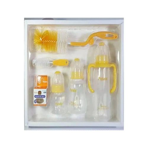 Bottle Set of 3 Bottles 240ml, 150ml, 75ml 2 Cleaning Brushes Potato Feeder Set -6Pcs