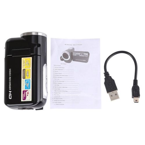1280x720P Digital Zoom 16.0 MP Digital Video Camera Recorder