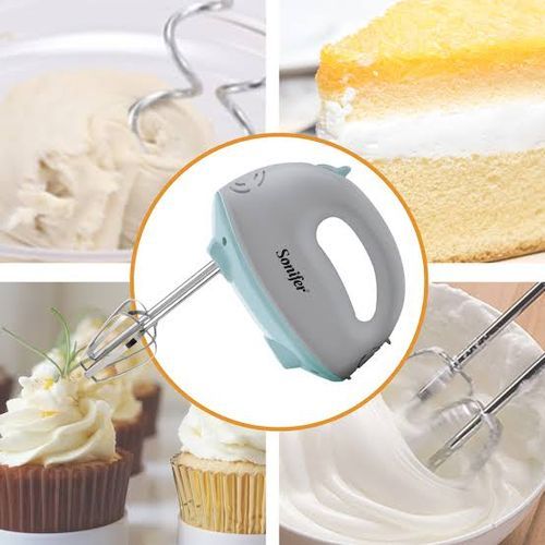 Sonifer Electric Speed Hand Mixer - White