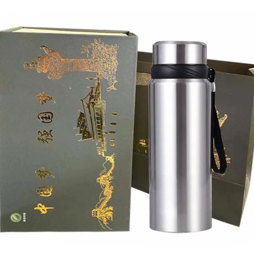 1.1 Liters Unbreakable Thermal Flask-Silver