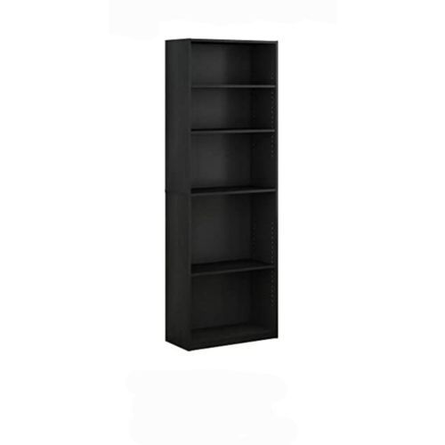 Office Bookshelf 5 Shelves- Black Colour