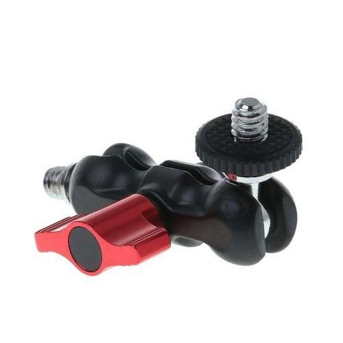 SLR Camera Magic Arm Bracket Hot Shoe Ball Head Double Ball Gimbal Hand Large Pea Clip Monitors Bracket KT301 Magic Arm