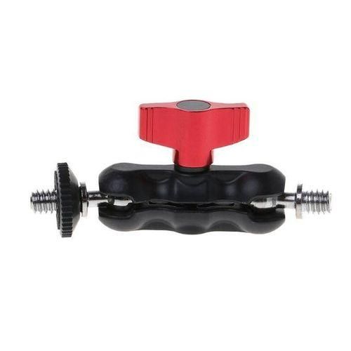 SLR Camera Magic Arm Bracket Hot Shoe Ball Head Double Ball Gimbal Hand Large Pea Clip Monitors Bracket KT301 Magic Arm