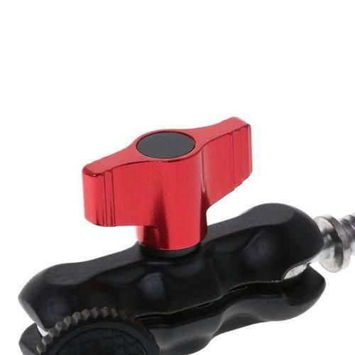 SLR Camera Magic Arm Bracket Hot Shoe Ball Head Double Ball Gimbal Hand Large Pea Clip Monitors Bracket KT301 Magic Arm