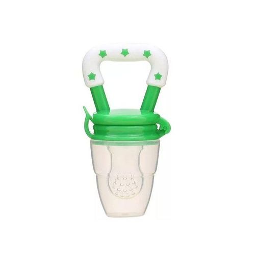 Baby Fresh Fruit Food Feeder Nibbler Pacifier Nipple Training Massaging Toy Teether- Multi-colour.