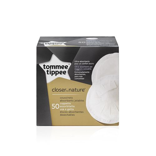tommee tippee Disposable Breast Pads 50 Pack. (White)