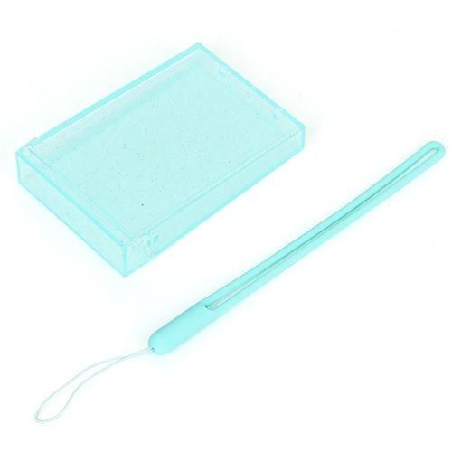 3 Inch Glitter Celebrity Photo Card Storage Box Green