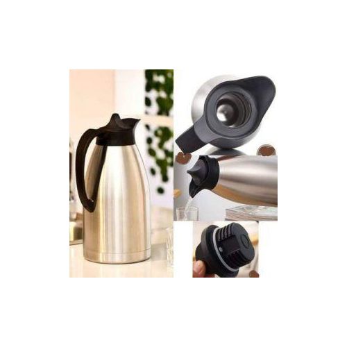 ZK Always 2.5 Ltrs Unbreakable Vacuum Flask-Stainless Steel Silver