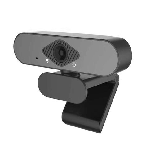 1080P Webcam with Built-in Mic Auto-focus USB Webcams for Gaming Video Conference Teaching Live New,Grey NO5112