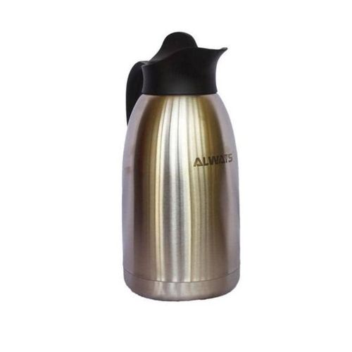 A Set Of Electric Kettle+Always Flask Portable Vacuum Thermos Bottle (3 ltr) +Free Extention Cable - Silver