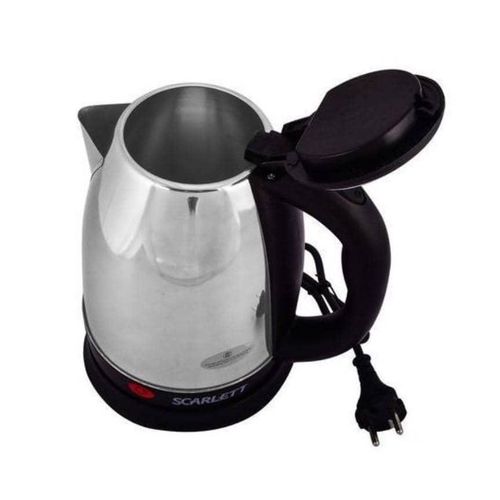 A Set Of Electric Kettle+Always Flask Portable Vacuum Thermos Bottle (3 ltr) +Free Extention Cable - Silver