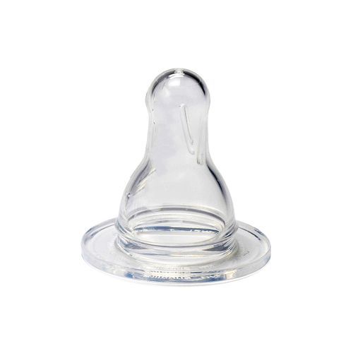BPA Free Feeding Baby Nipple- Clear.