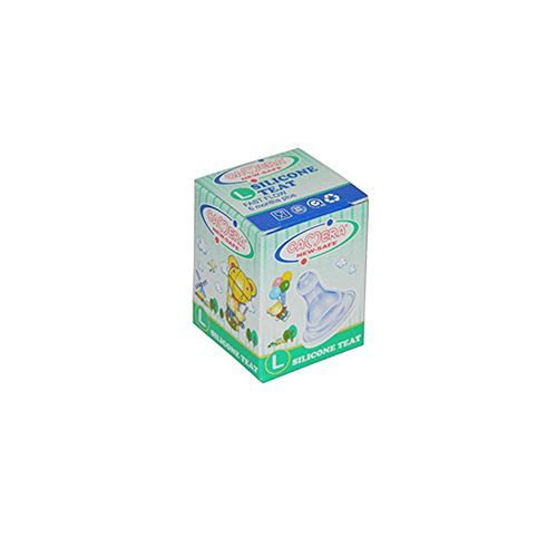 BPA Free Feeding Baby Nipple- Clear.