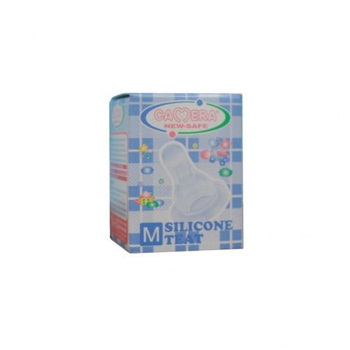 BPA Free Feeding Baby Nipple- Clear.