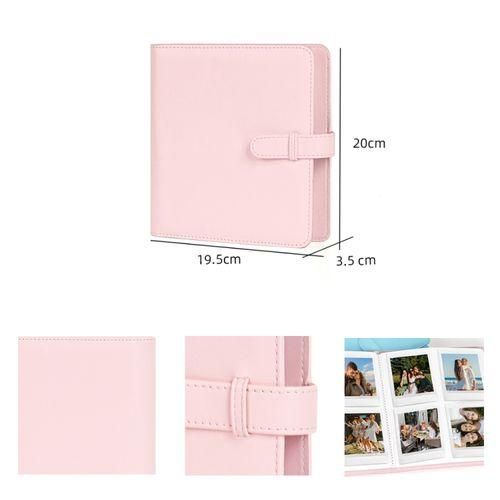 For Polaroid 288 Photo Ticket Storage Book Brown