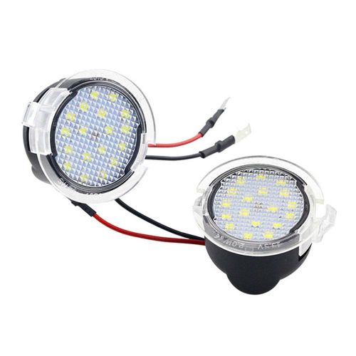 2 PCS 18 LED Under Mirror Puddle Light  Replacement for Ford Mondeo S-Max EDGE Explorer F-150 NO5116