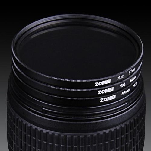 Zomei Filtro Camera Filter Neutral Density Filter Nd2 4 8 Optical Resin Filter 52/55/58/62/67/72/77/82mm Filtro For Slr Dslr Len