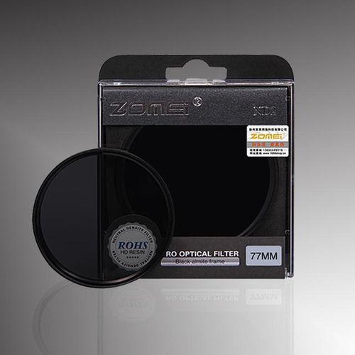 Zomei Filtro Camera Filter Neutral Density Filter Nd2 4 8 Optical Resin Filter 52/55/58/62/67/72/77/82mm Filtro For Slr Dslr Len