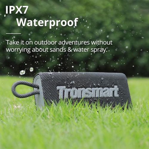 Tronsmart Trip Bluetooth 5.3 Speaker Dual-Driver Portable Speaker Without Lag With 20 Hours Playtime Ipx7 Waterproof For Outdoor
