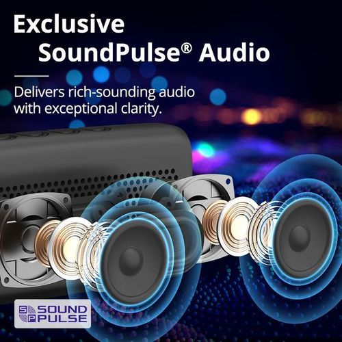 Tronsmart Trip Bluetooth 5.3 Speaker Dual-Driver Portable Speaker Without Lag With 20 Hours Playtime Ipx7 Waterproof For Outdoor
