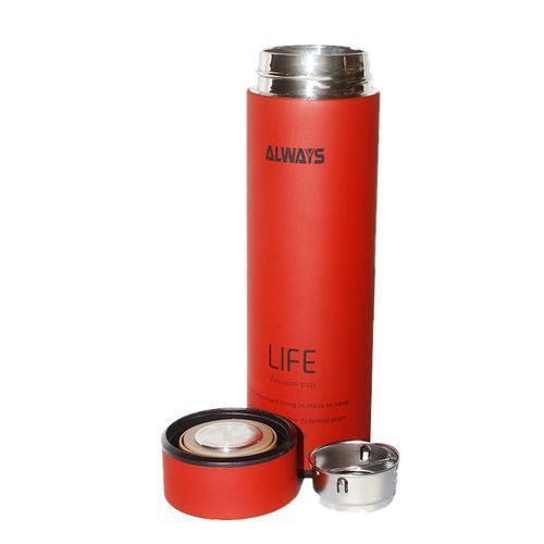 Life Vacuum Flask, 450mls - Red