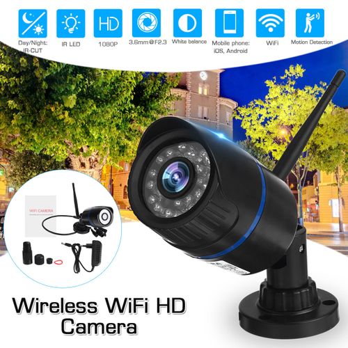 Wireless Full HD 1080P 720P CCTV Camera Motion Alarm Night Vision Waterproof Outdoor Indoor Wifi Home Security Camera EU Plug