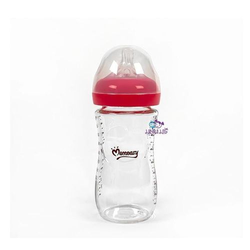 Momeasy Glass bottle 240ml &ndash; Red