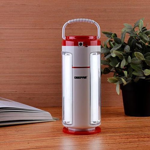 Geepas Rechargeable LED Lantern 10W-54 Super Bright LEDs, 7 Hours Working Camping Hiking & Emergency Use Dimmer function - Multicolor