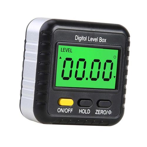 Digital Angle Finder Gauge 360 Degree Mini Digital Protractor Inclinometer Magnetic Angle Cube Electronic Level Box with LCD Display for Construction Automobile Repair Carpenter Craftsman Home