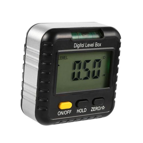 Digital Angle Finder Gauge 360 Degree Mini Digital Protractor Inclinometer Magnetic Angle Cube Electronic Level Box with LCD Display for Construction Automobile Repair Carpenter Craftsman Home