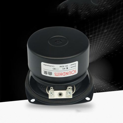 25~40w 3 Inch Speaker 4ohm~8ohm Woofer Subwoofer Speaker Bass Hifi Speaker Unit Glass Fiber Woven Basin Low Frequency Powerful
