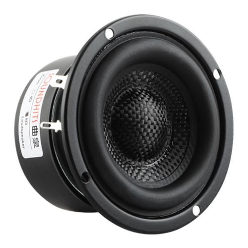 25~40w 3 Inch Speaker 4ohm~8ohm Woofer Subwoofer Speaker Bass Hifi Speaker Unit Glass Fiber Woven Basin Low Frequency Powerful