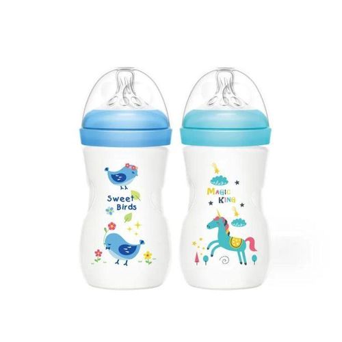 Momeasy 2Pack Feeding Bottle Set - Blue